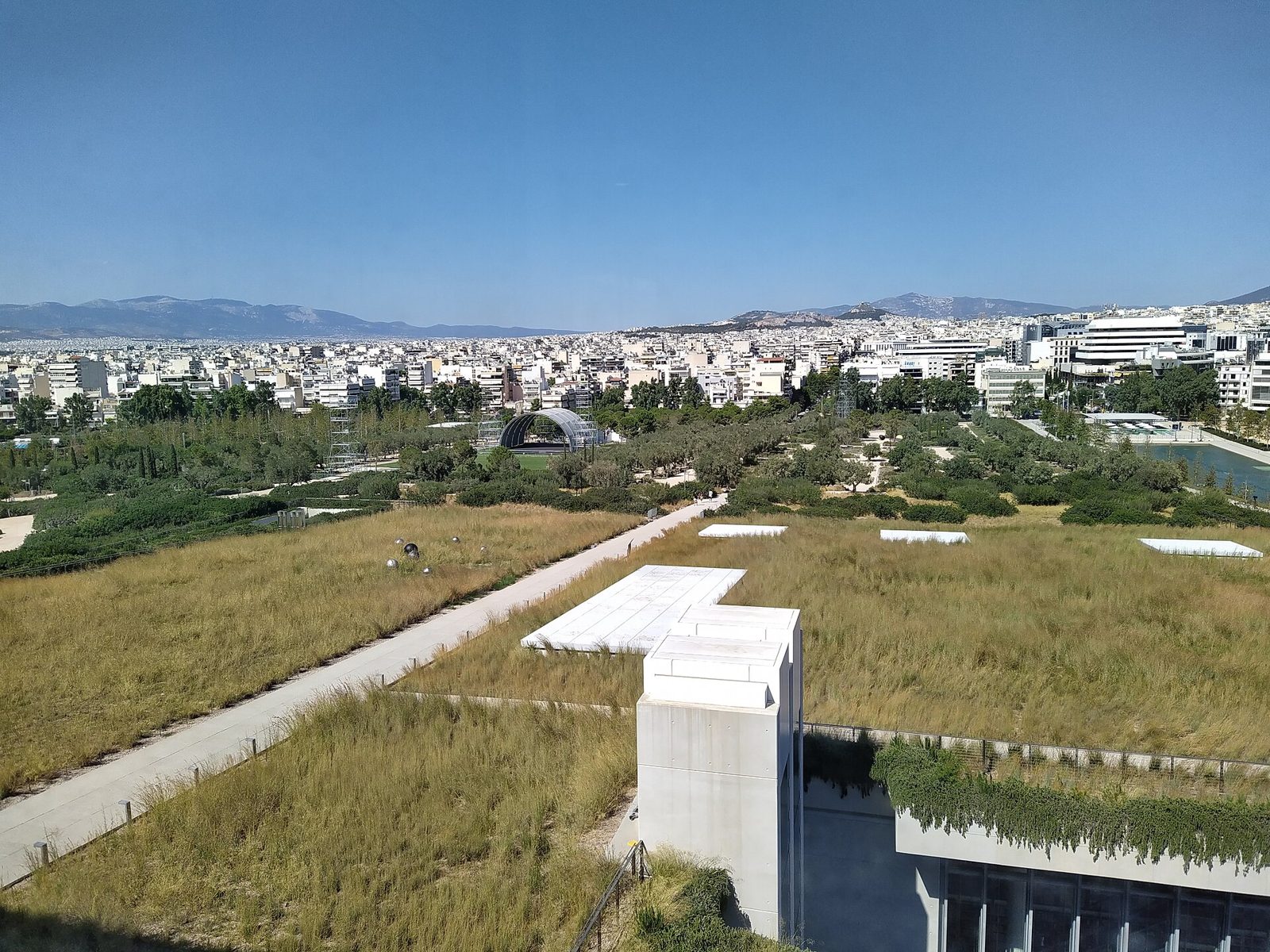 Stavros Niarchos Kültür Merkezi parkı · Kallithea